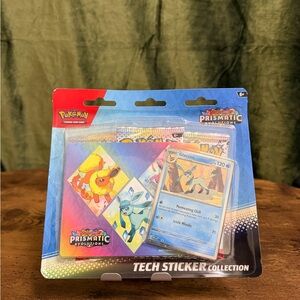 Pokemon Prismatic Evolution Tech Sticker Collection